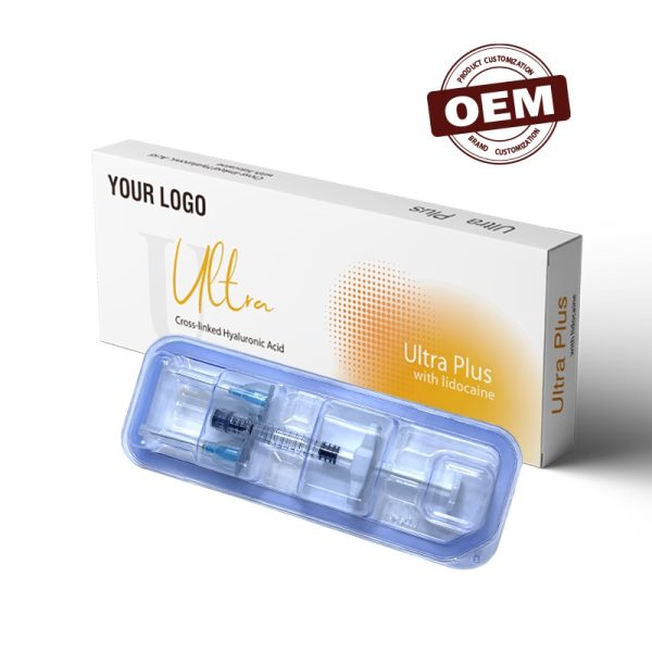 OEM Customized 1m Ultra Plus Hyaluronic Acid Dermal Filler